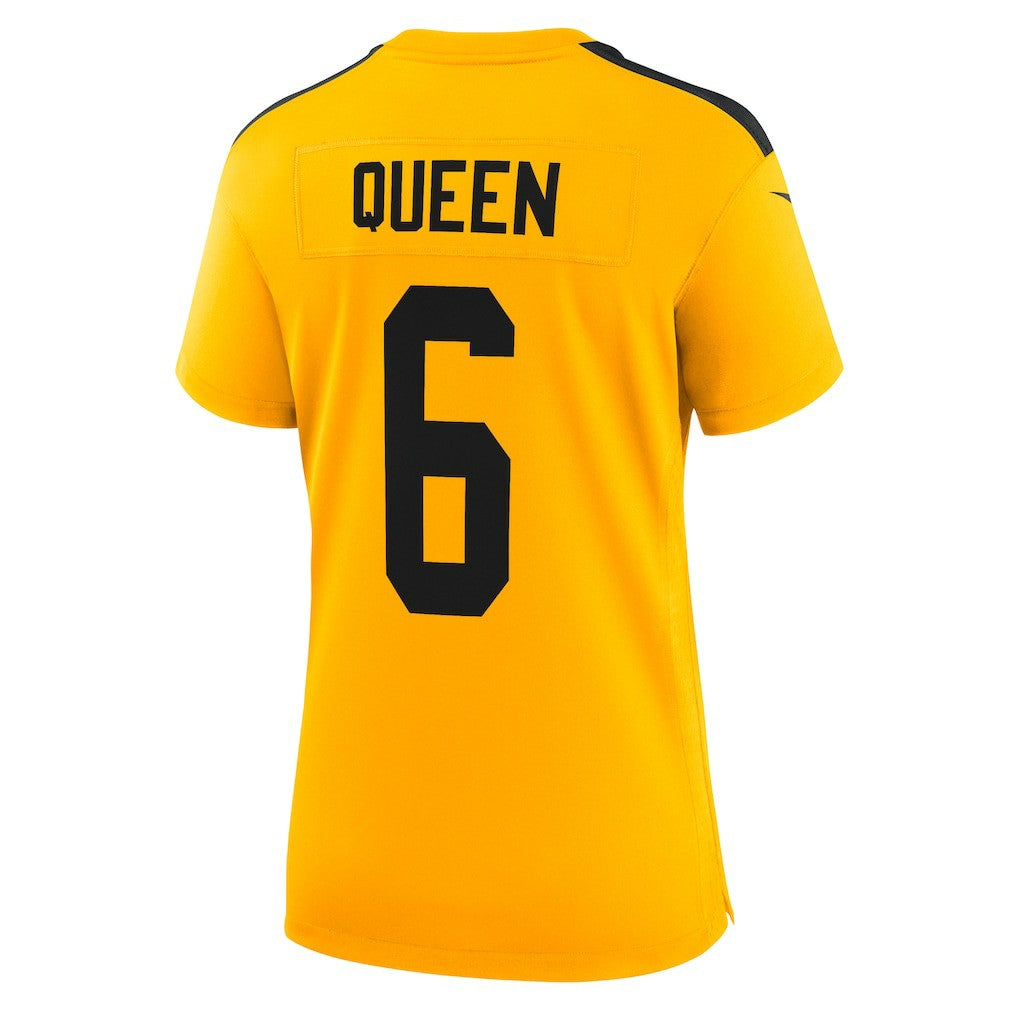 Patrick Queen  Women's Alternate 1933 Throwback Game Jersey - Pittsburgh Steelers Jerseys