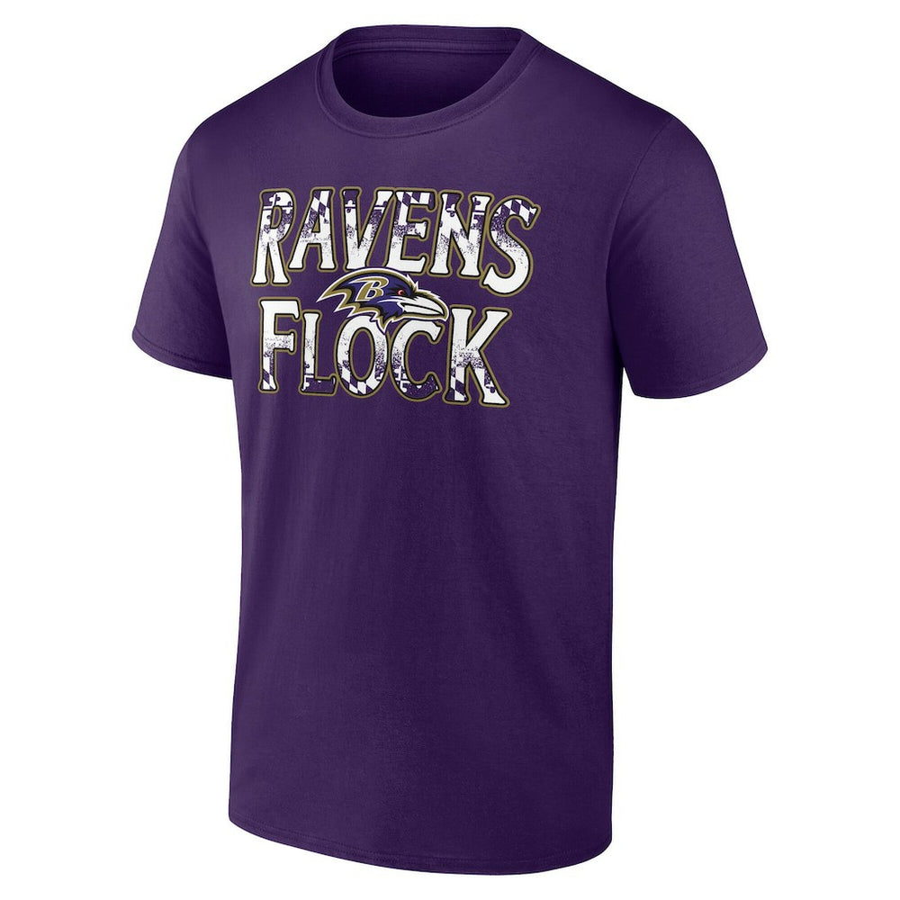 Ravens Flock T-Shirt - Baltimore Ravens T-shirts