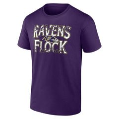 Ravens Flock T-Shirt - Baltimore Ravens T-shirts
