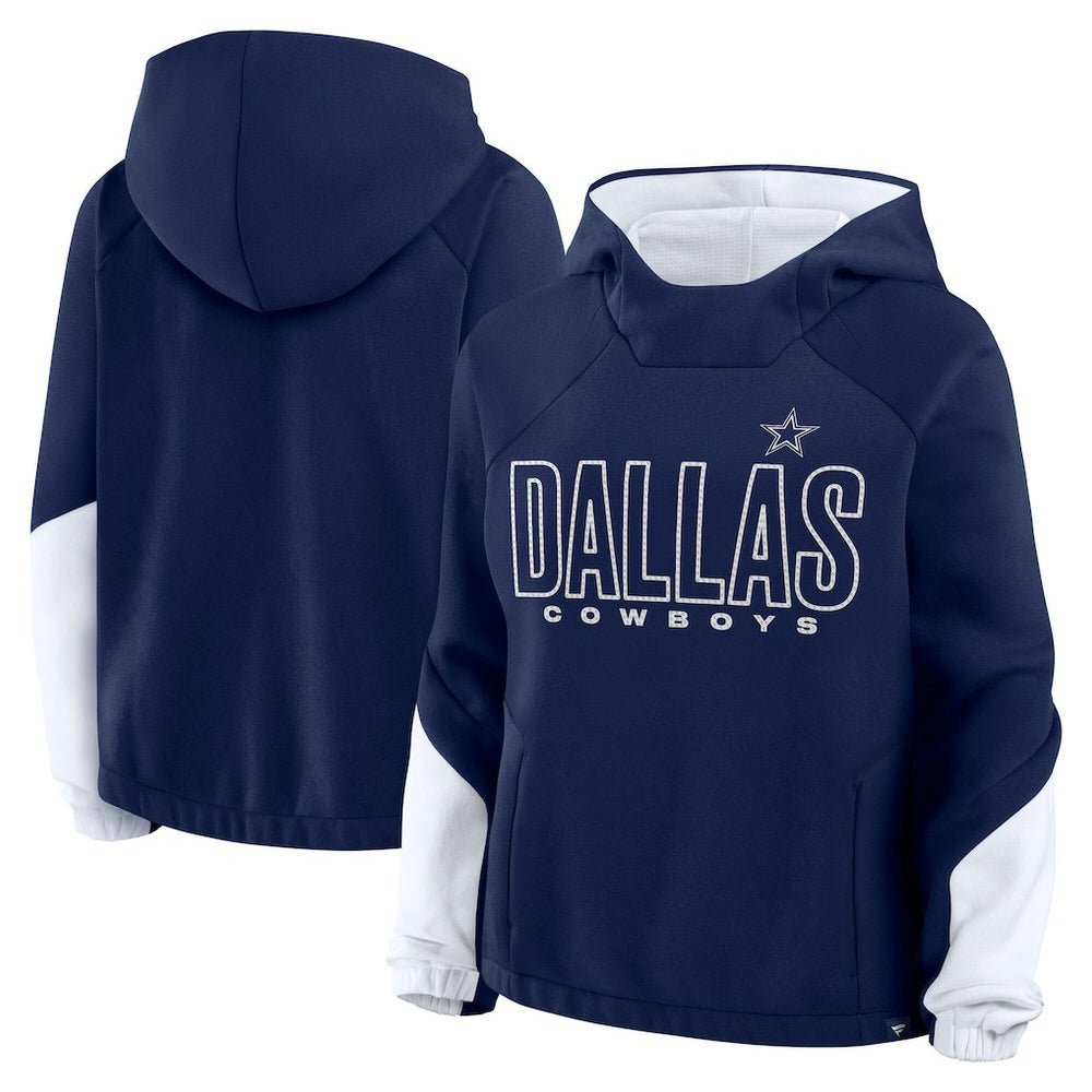 Women's Play Clock Bling Hoodie - Dallas Cowboys Hoodies