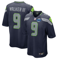 Kenneth Walker III  50th Season Game Jersey - Seattle Seahawks Jerseys
