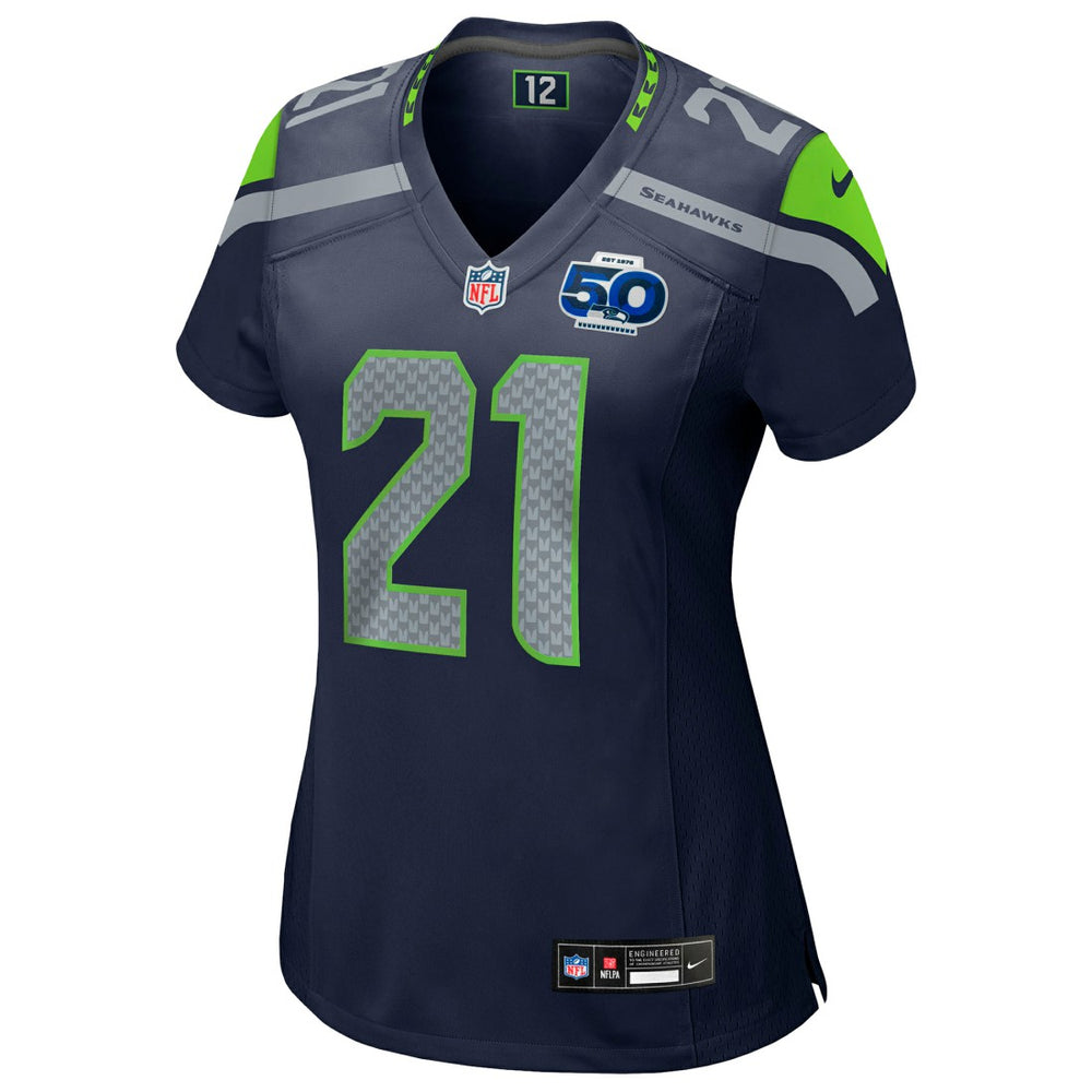 Devon Witherspoon  Women's Team 50th Season Game Jersey - Seattle Seahawks Jerseys