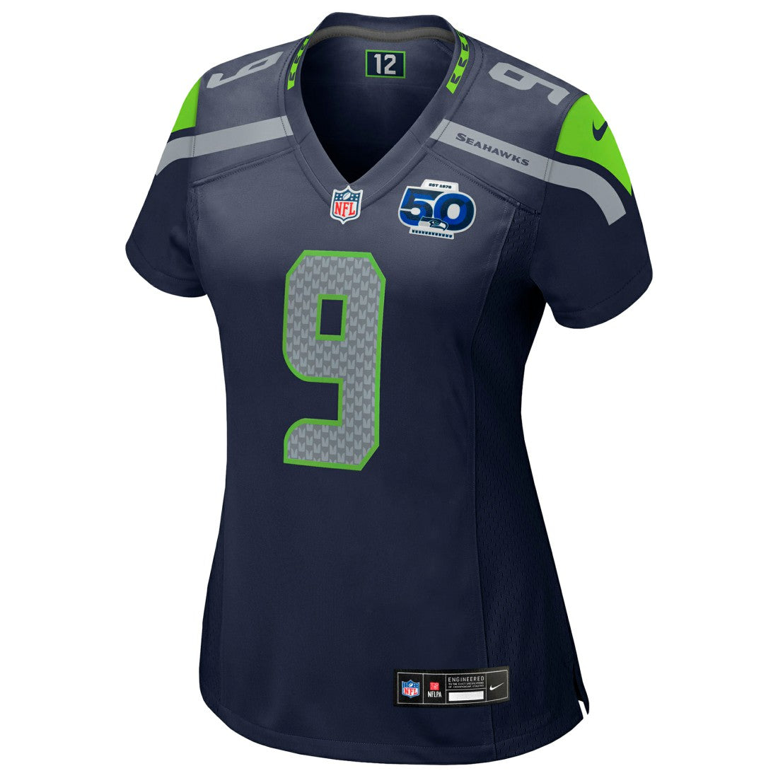 Kenneth Walker III  Women's 50th Season Game Jersey - Seattle Seahawks Jerseys
