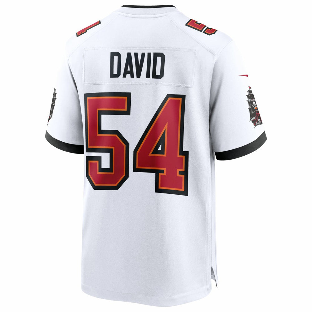 Lavonte David  50th Season White Game Jersey - Tampa Bay Buccaneers Jerseys