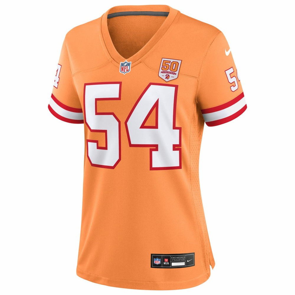 Lavonte David  Women's 50th Season Game Jersey - Tampa Bay Buccaneers Jerseys