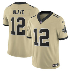 Chris Olave  Gameday Golds Alternate Vapor F.U.S.E. Limited Jersey - New Orleans Saints Jerseys