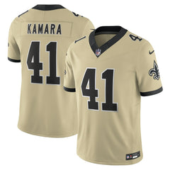 Alvin Kamara  Gameday Golds Alternate Vapor F.U.S.E. Limited Jersey - New Orleans Saints Jerseys