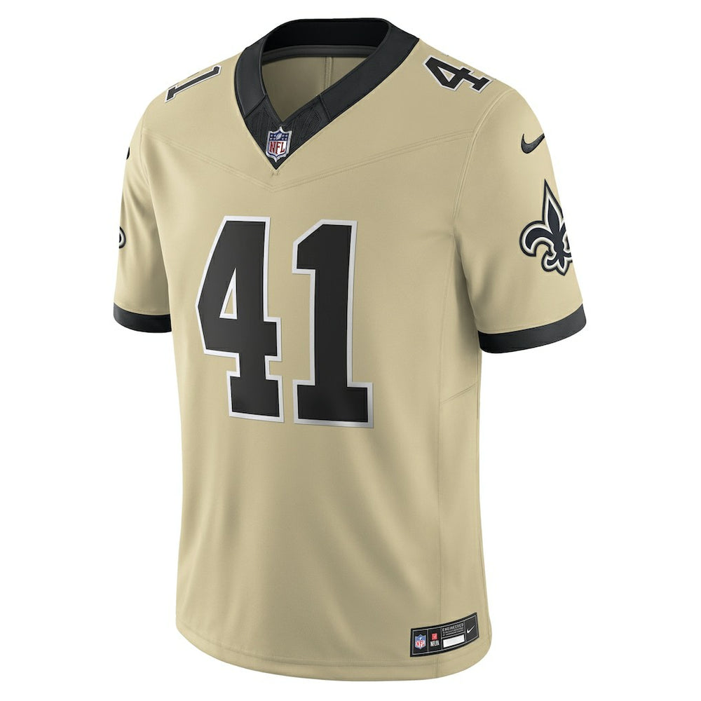 Alvin Kamara  Gameday Golds Alternate Vapor F.U.S.E. Limited Jersey - New Orleans Saints Jerseys