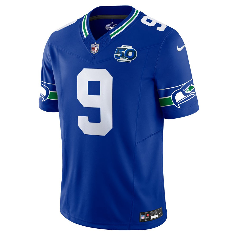Kenneth Walker III  50th Season Vapor F.U.S.E. Limited Jersey - Seattle Seahawks Jerseys