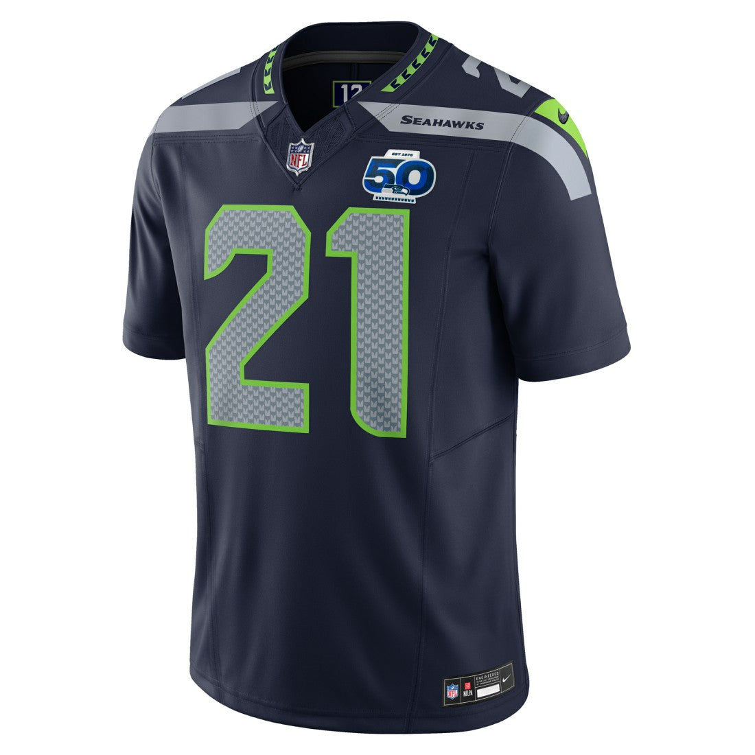 Devon Witherspoon  Team 50th Season Vapor F.U.S.E. Limited Jersey - Seattle Seahawks Jerseys
