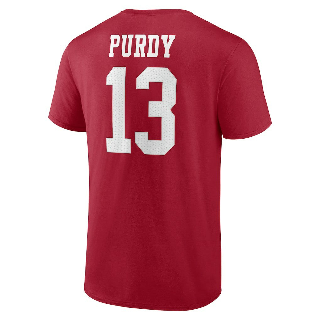 Brock Purdy  Player Icon T-Shirt - San Francisco 49ers T-shirts
