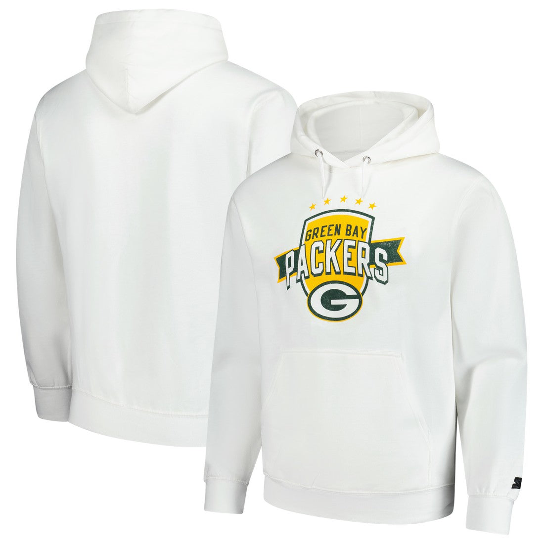 Starter Vintage Pullover Hoodie - Green Bay Packers Hoodies