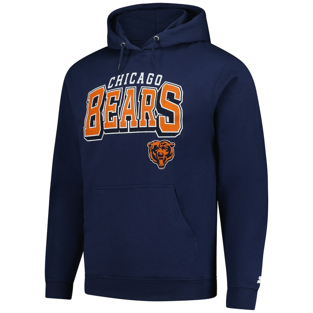 Starter Vintage Pullover Hoodie - Chicago Bears Hoodies