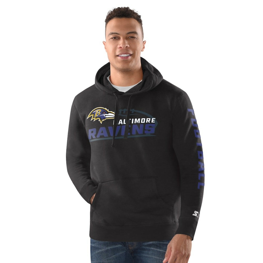 Starter Vintage Pullover Hoodie - Baltimore Ravens Hoodies