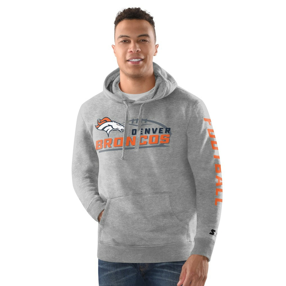 Starter Vintage Pullover Hoodie - Denver Broncos Hoodies