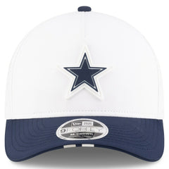 Youth 2025 NFL Training Camp A-Frame 9FORTY Adjustable Hat - Dallas Cowboys Hats