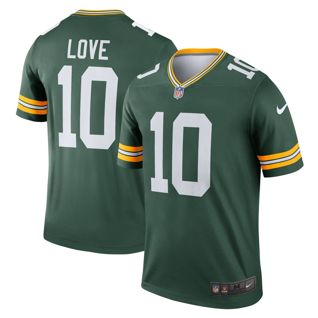 Jordan Love  Legend Player Performance Top - Green Bay Packers Tops