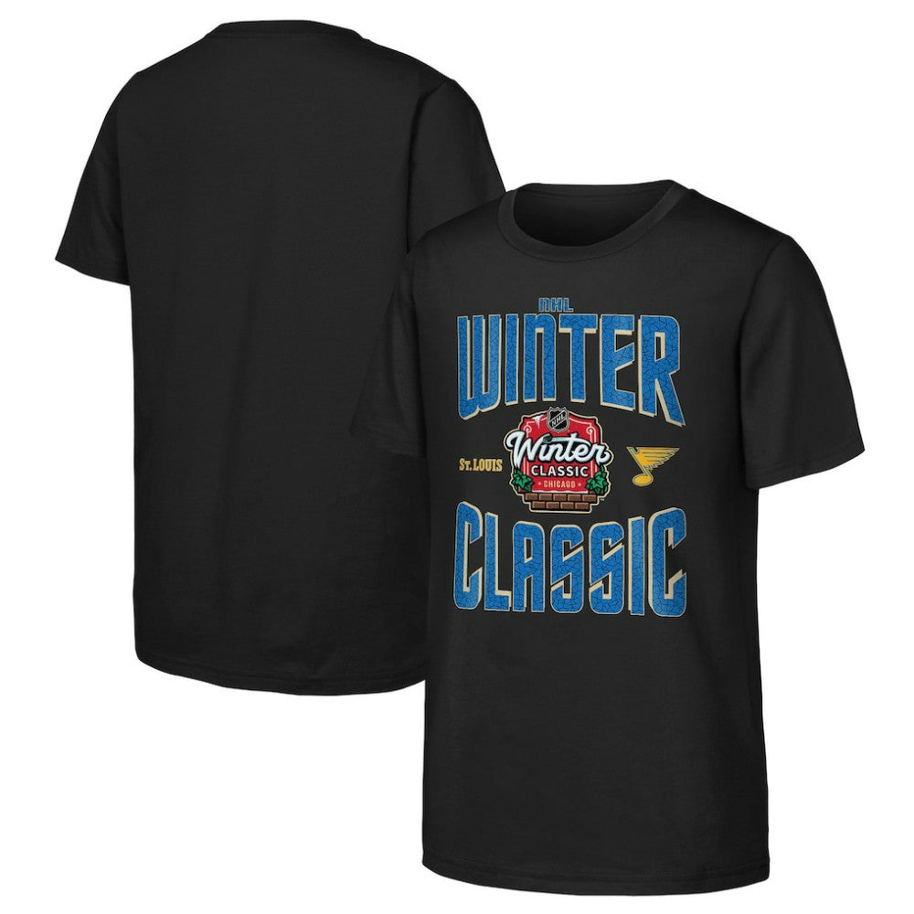 NHL St. Louis Blues Youth 2025 NHL Winter Classic Game Day T-Shirt