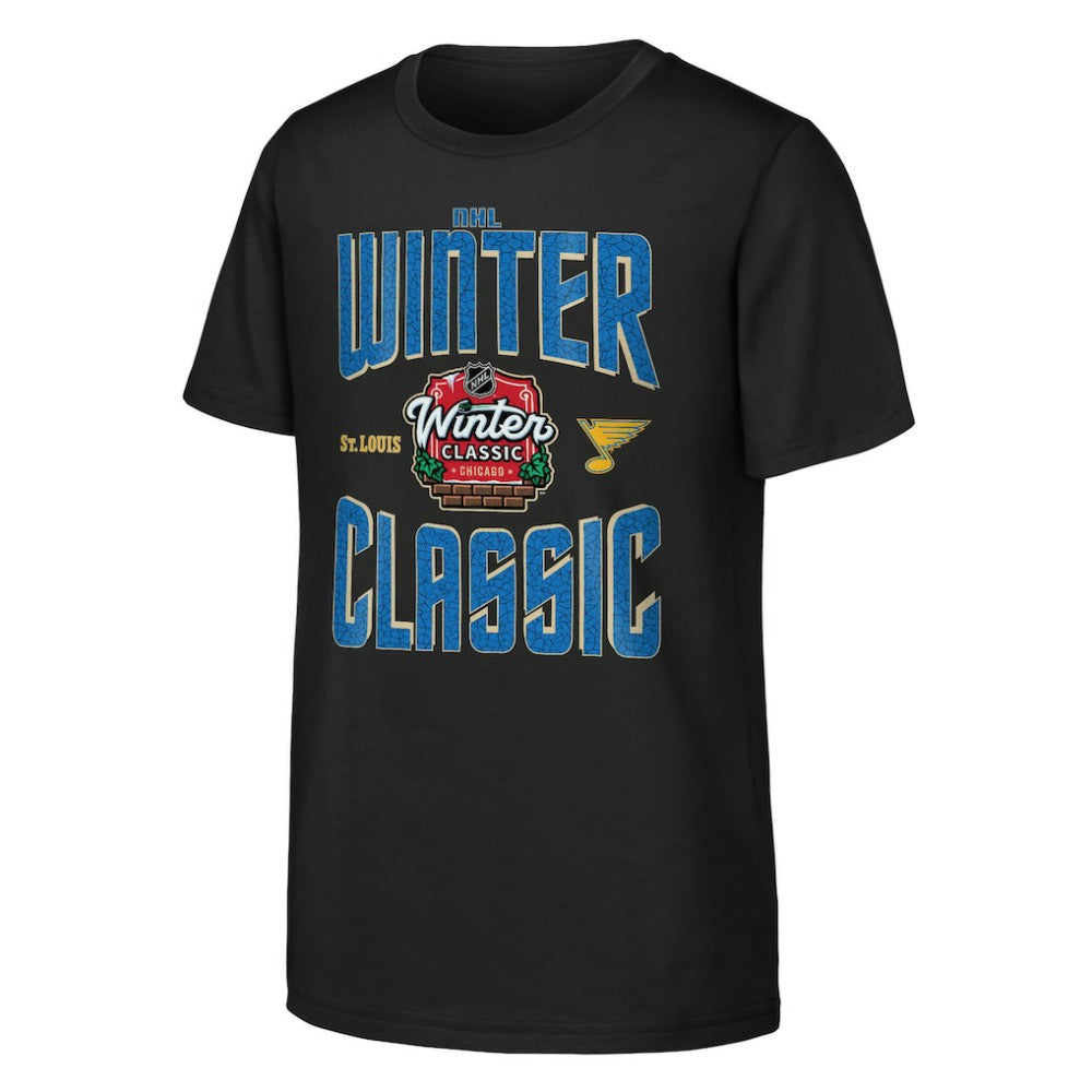 NHL St. Louis Blues Youth 2025 NHL Winter Classic Game Day T-Shirt