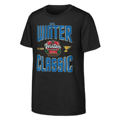 NHL St. Louis Blues Youth 2025 NHL Winter Classic Game Day T-Shirt