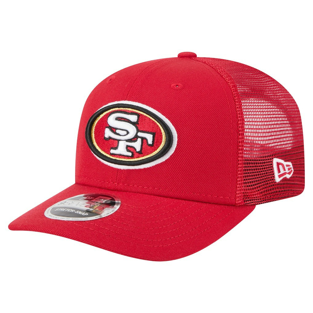 Team Collection 9SEVENTY Stretch-Snap Adjustable Hat - San Francisco 49ers Hats