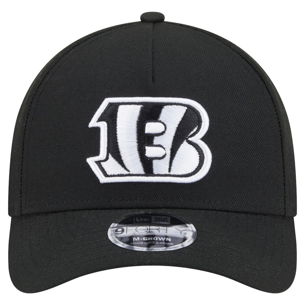 Team Collection 9FORTY M-Crown A-Frame Adjustable Hat - Cincinnati Bengals Hats