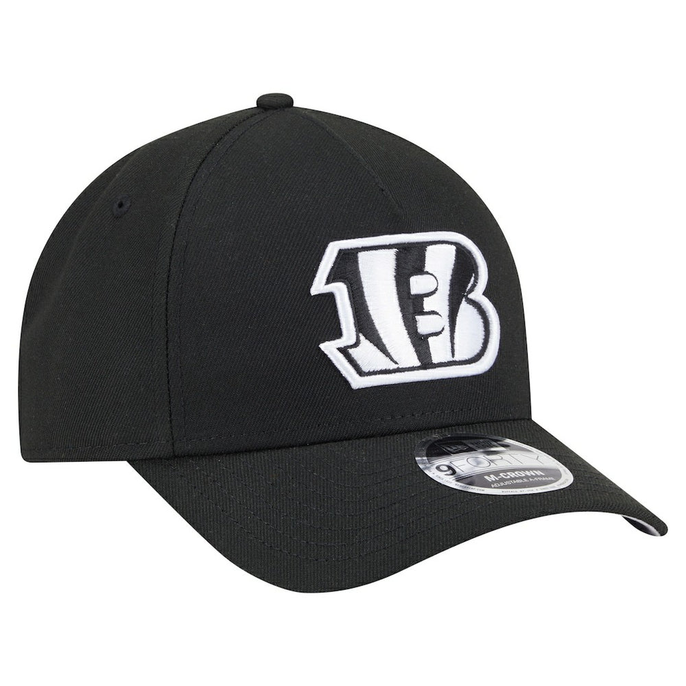 Team Collection 9FORTY M-Crown A-Frame Adjustable Hat - Cincinnati Bengals Hats