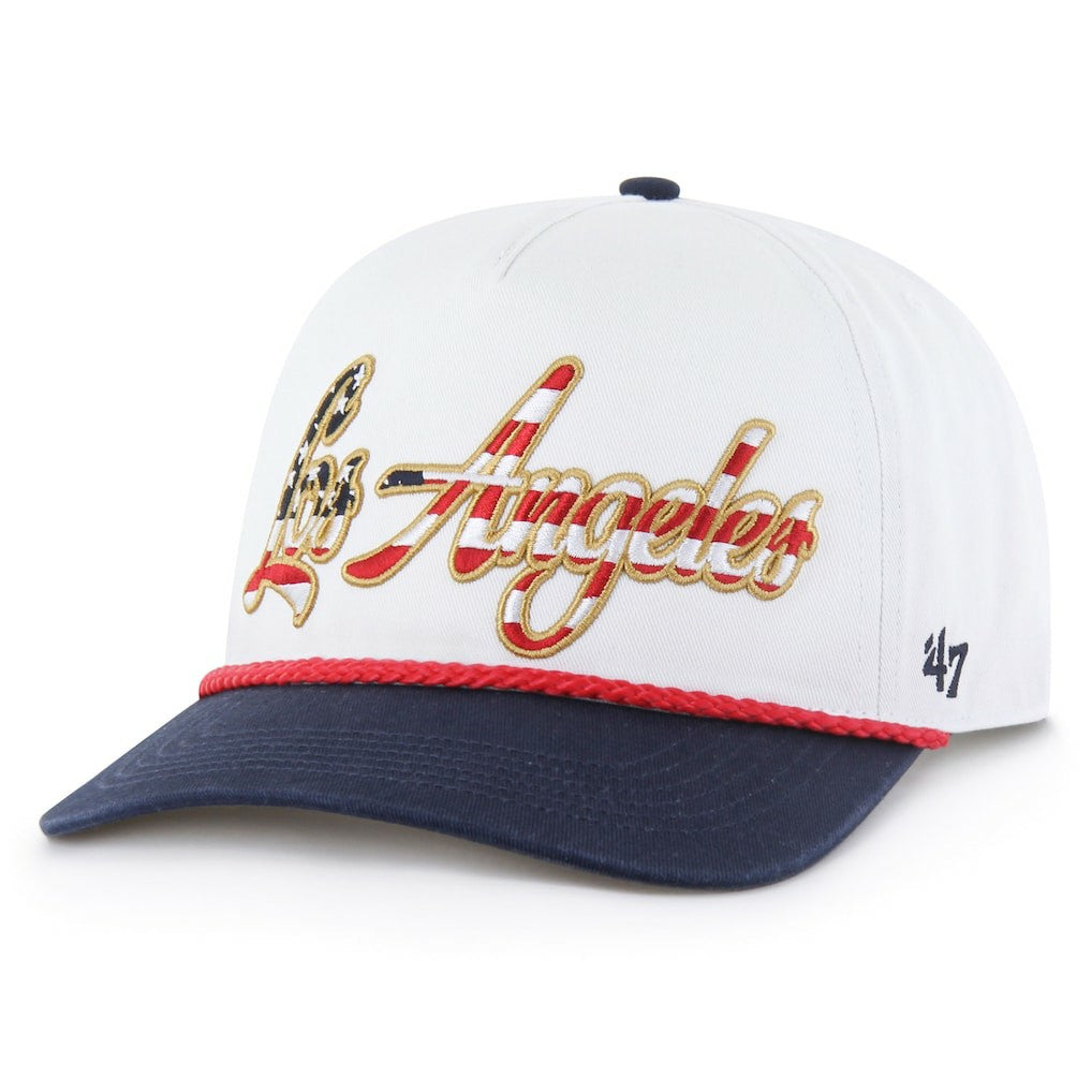'47 Patriotic Overhand Hitch Adjustable Hat - Los Angeles Chargers Hats