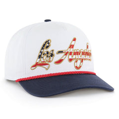 '47 Patriotic Overhand Hitch Adjustable Hat - Los Angeles Chargers Hats