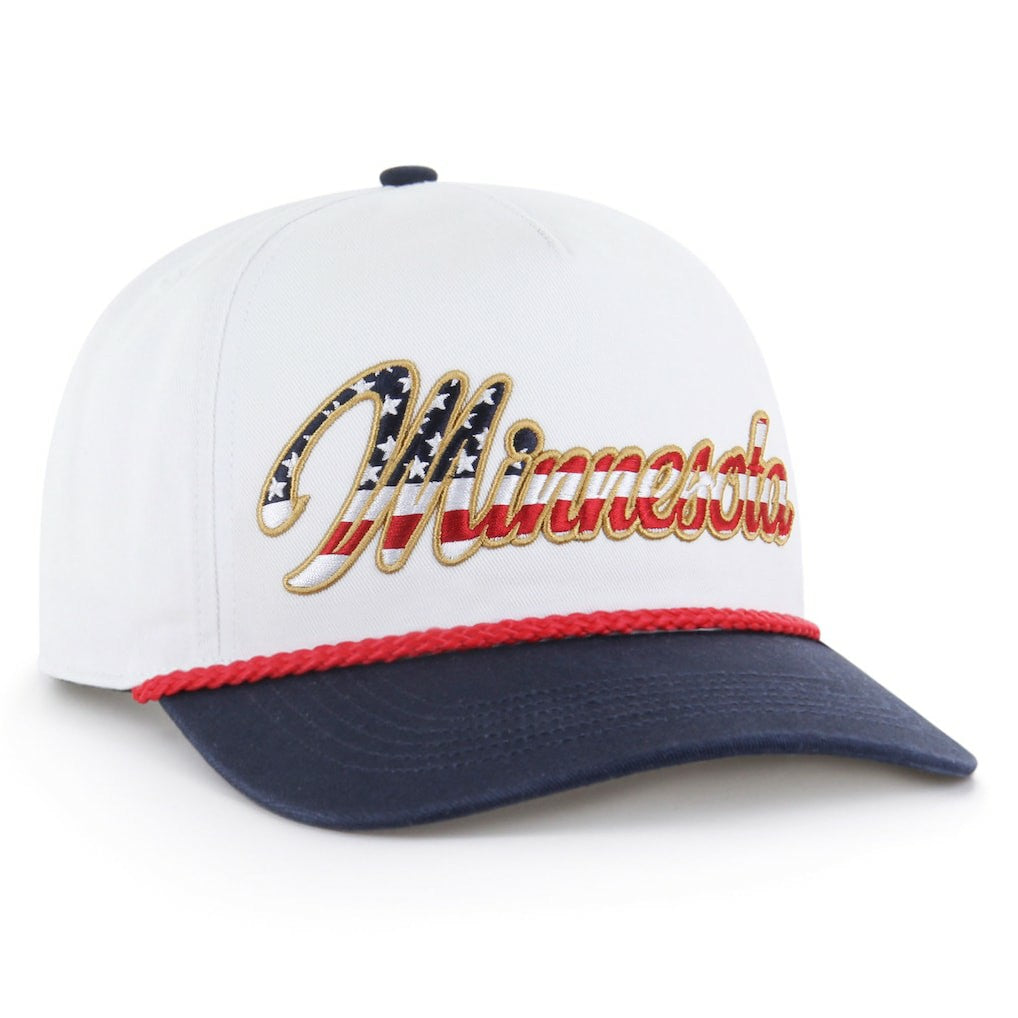 '47 Patriotic Overhand Hitch Adjustable Hat - Minnesota Vikings Hats