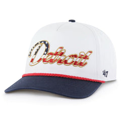 '47 Patriotic Overhand Hitch Adjustable Hat - Detroit Lions Hats