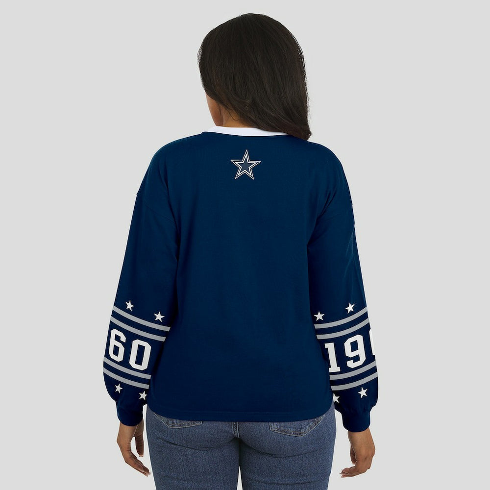 WEAR by Erin Andrews Women's Sport Long-Sleeve T-Shirt - Dallas Cowboys T-shirts