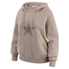 WEAR by Erin Andrews Women's Washed Pullover Crewdie - Dallas Cowboys Pullover