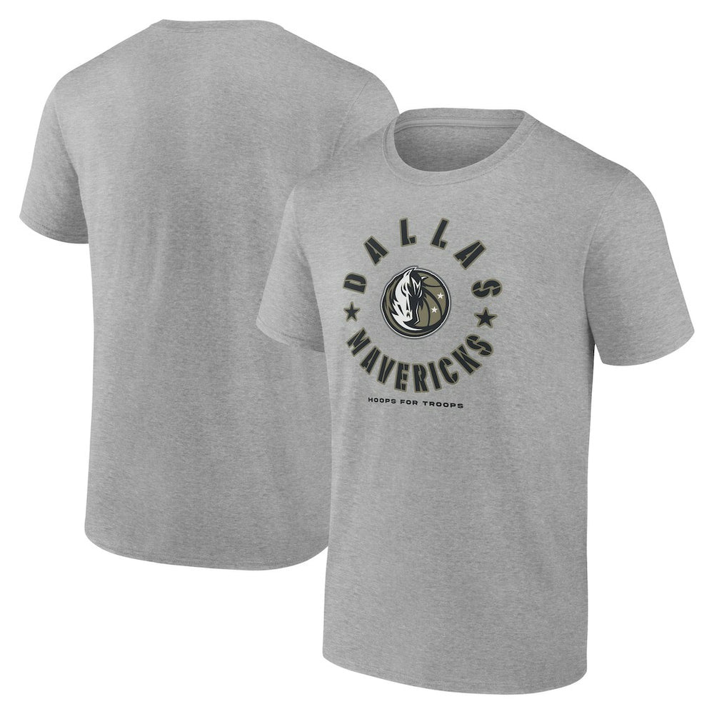 Dallas Mavericks Hoops for Troops T-Shirt sale