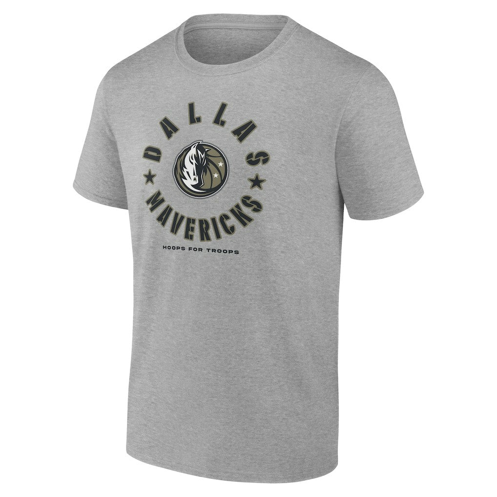 Dallas Mavericks Hoops for Troops T-Shirt sale