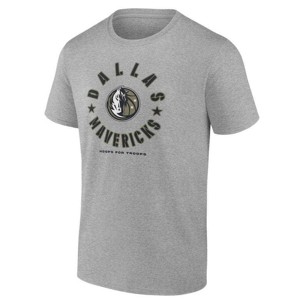Dallas Mavericks Hoops for Troops T-Shirt sale