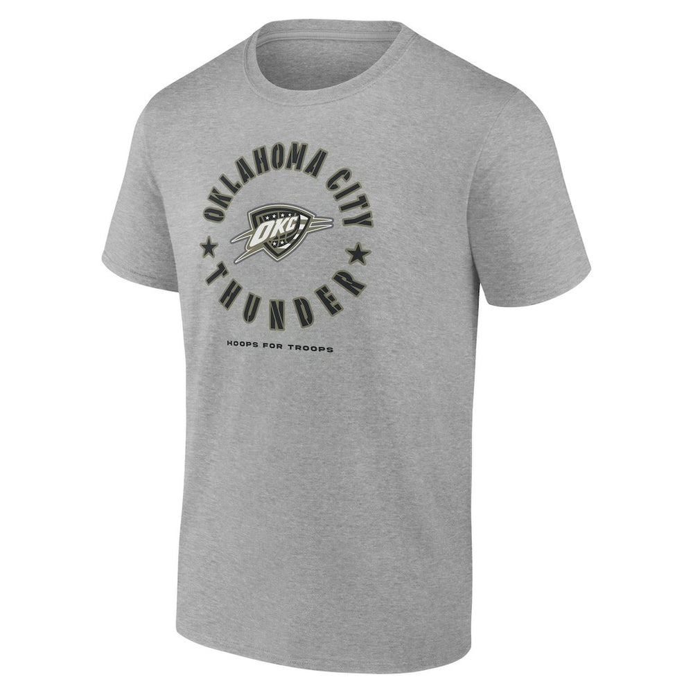 Oklahoma City Thunder Hoops for Troops T-Shirt