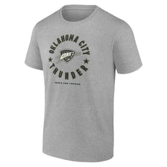 Oklahoma City Thunder Hoops for Troops T-Shirt