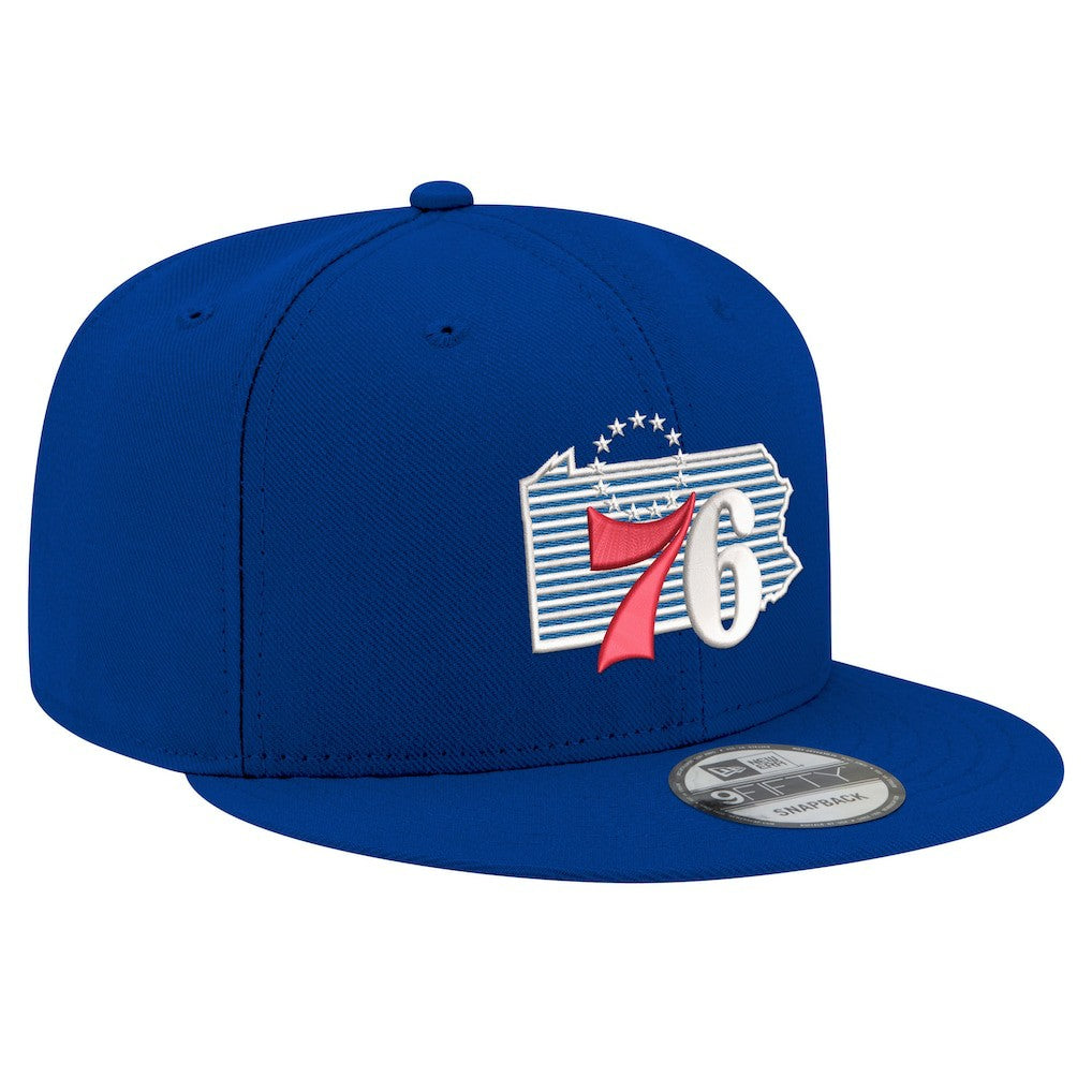 New Era Philadelphia 76ers State Pride 9FIFTY Snapback Hat