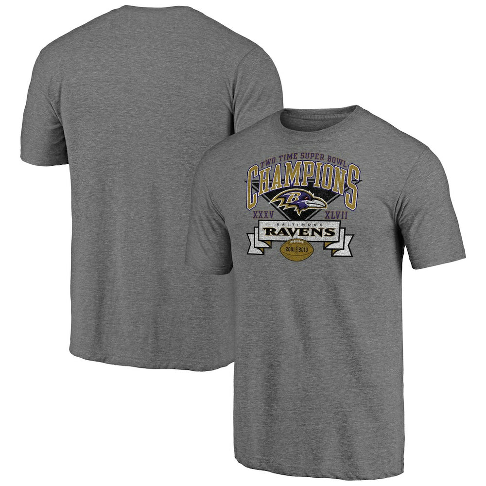 Hot Route Tri-Blend T-Shirt - Baltimore Ravens T-shirts