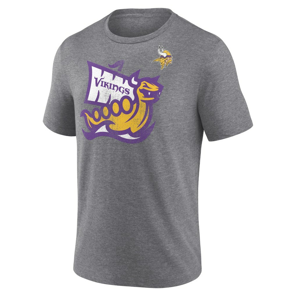 Hot Route Tri-Blend T-Shirt - Minnesota Vikings T-shirts