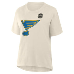NHL St. Louis Blues Fanatics Women's 2025 Winter Classic Primary Logo T-Shirt