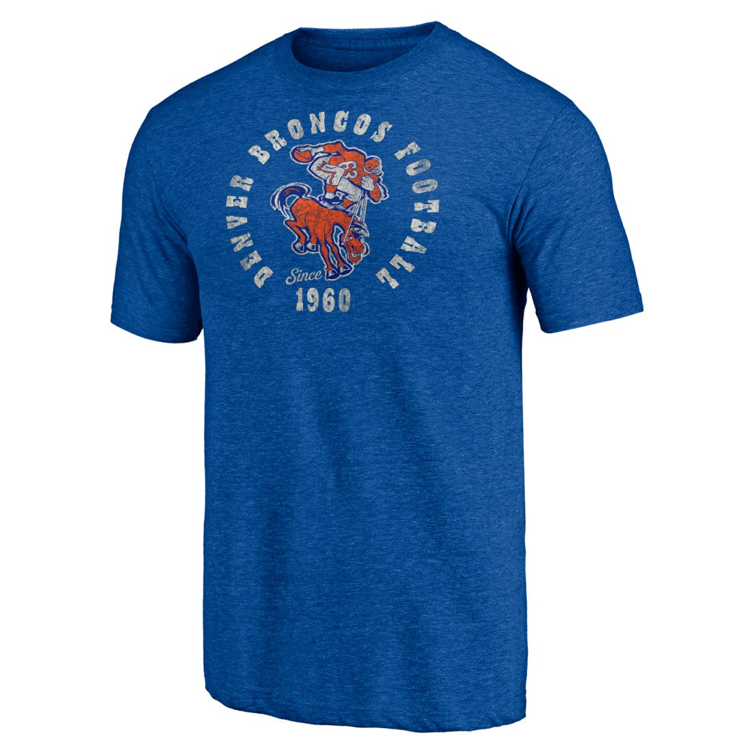 Vintage Tri-Blend T-Shirt - Denver Broncos T-shirts
