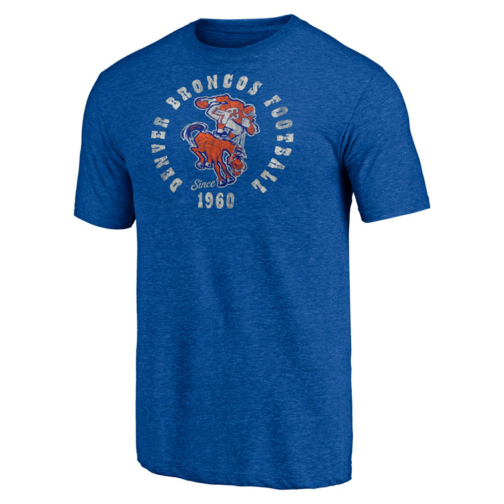 Vintage Tri-Blend T-Shirt - Denver Broncos T-shirts