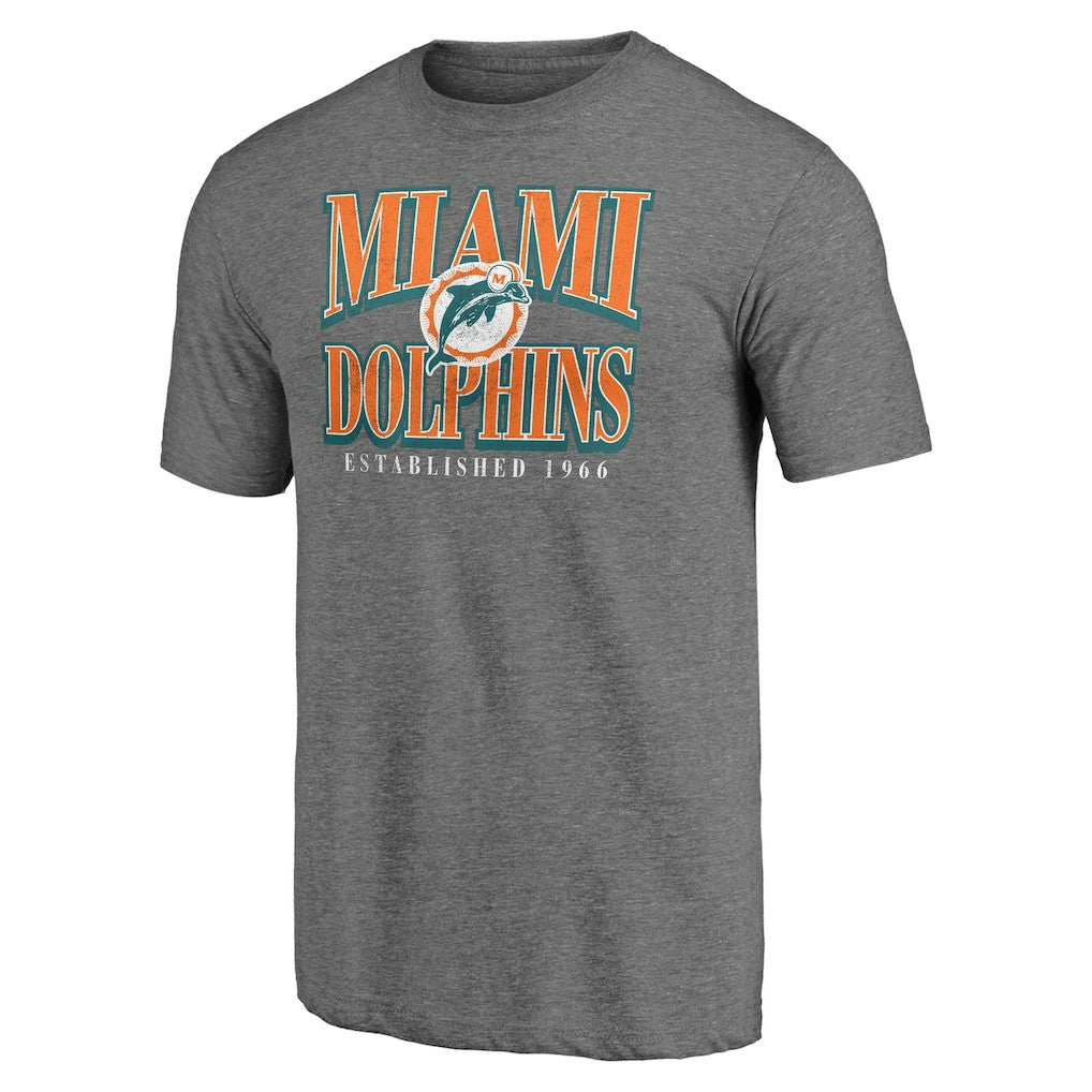Vintage Tri-Blend T-Shirt - Miami Dolphins T-shirts