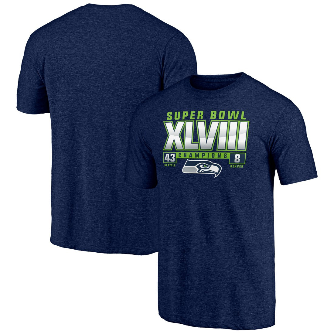 Vintage Tri-Blend T-Shirt - Seattle Seahawks T-shirts