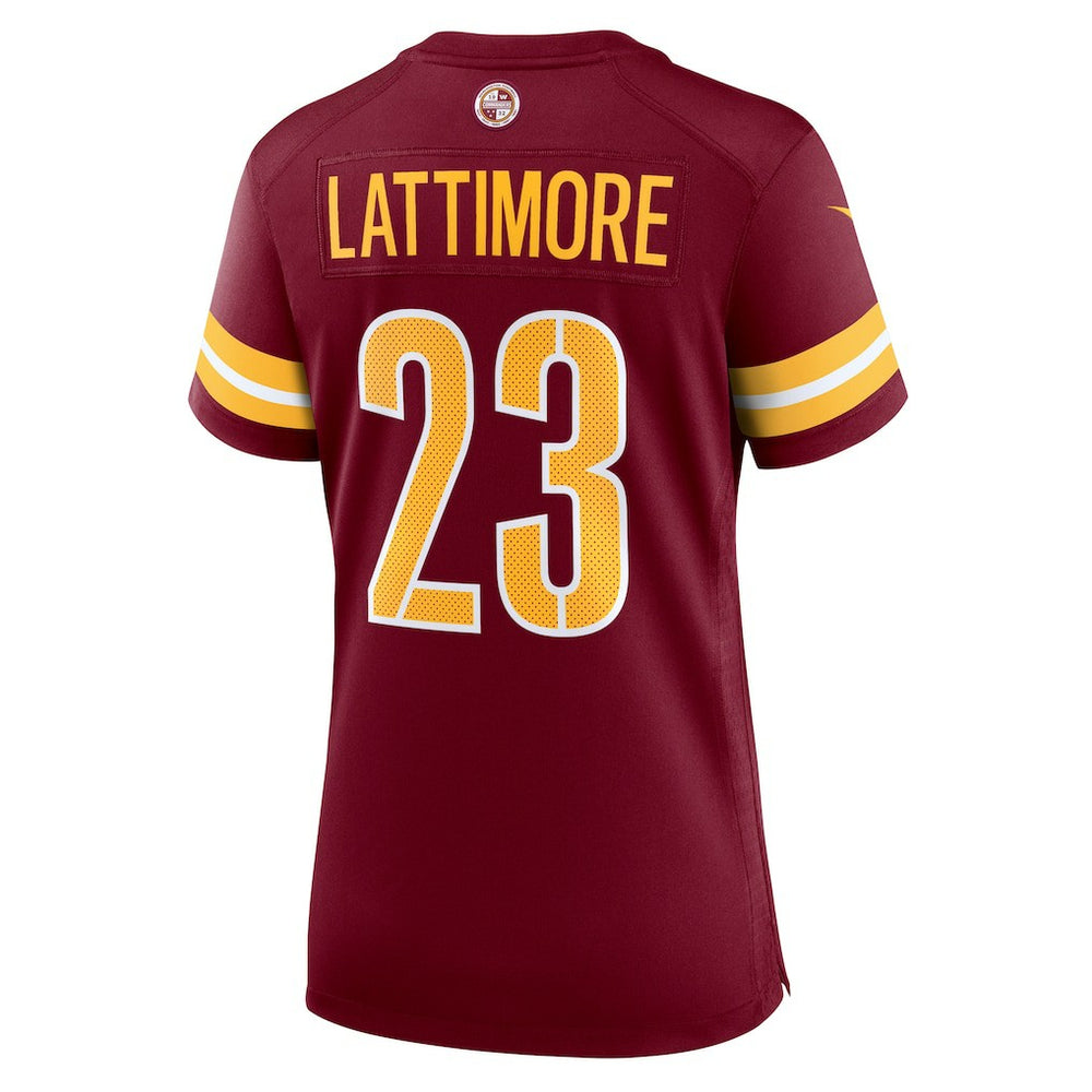 Marshon Lattimore  Women's Team Game Jersey - Washington Commanders Jerseys