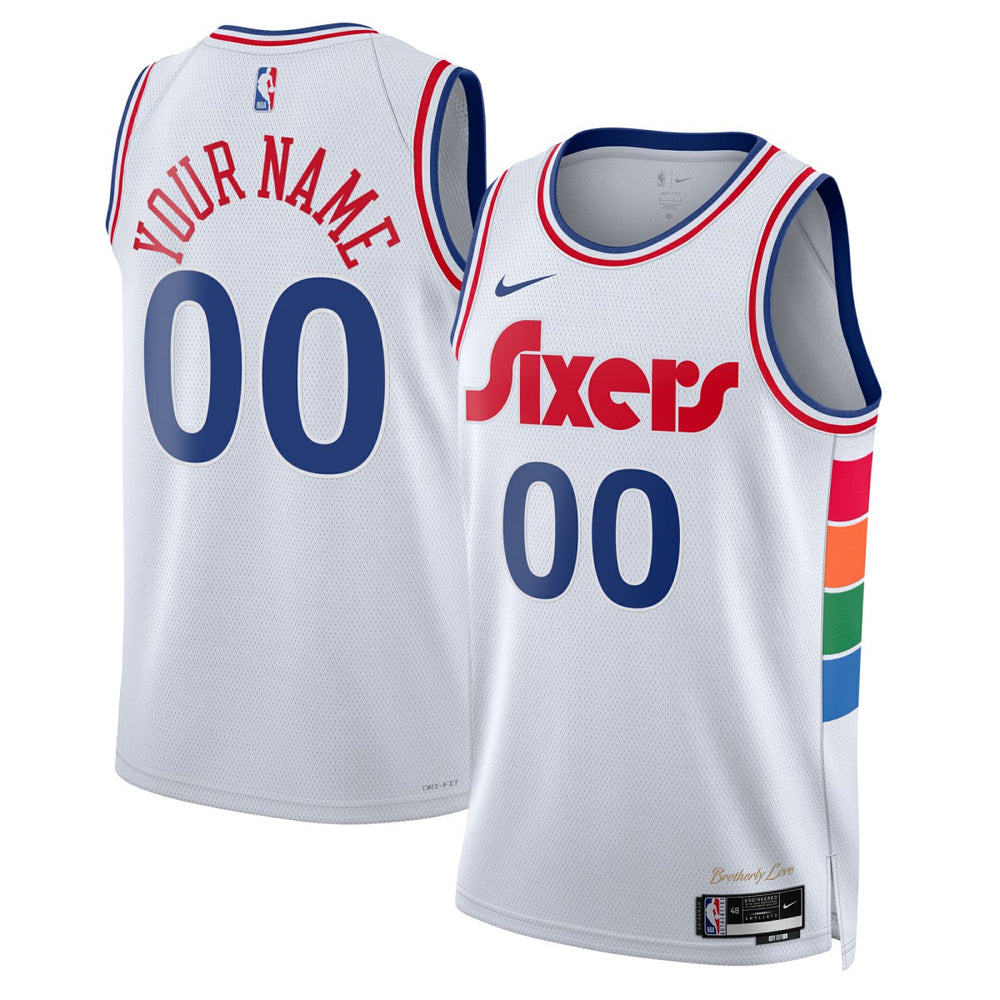 Nike Philadelphia 76ers Unisex 2024/25 Custom Swingman Jersey