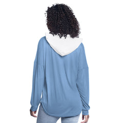 Memphis Grizzlies G-III 4Her by Carl Banks Women's Bench Player Oversized Long Sleeve Hooded Top