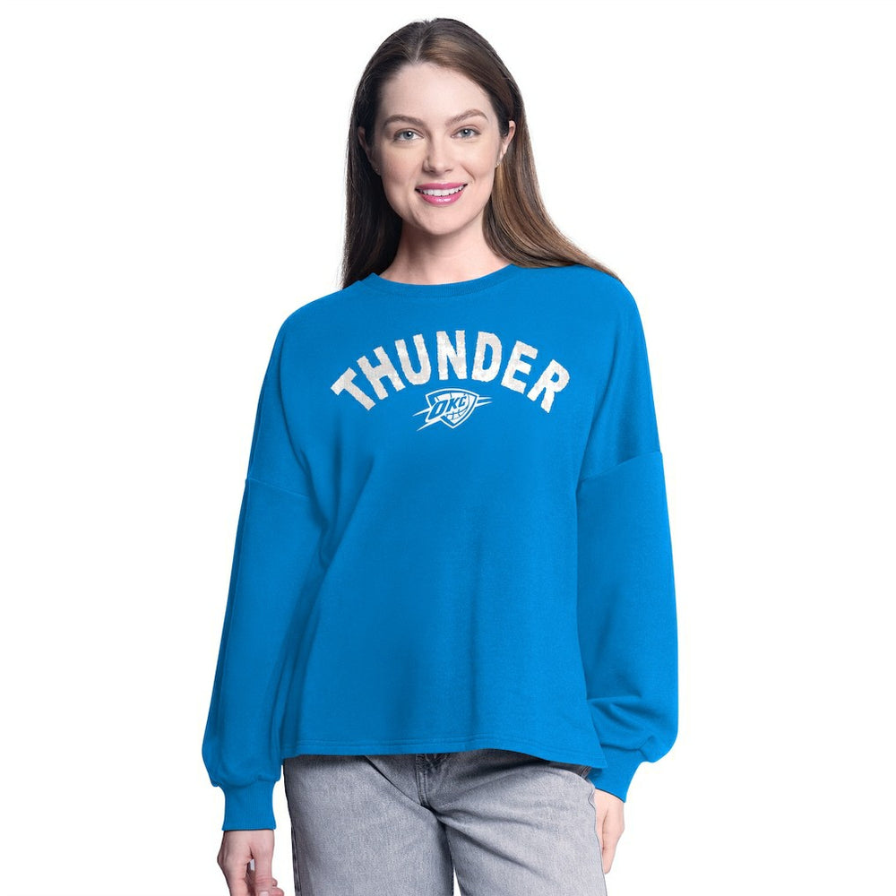 Oklahoma City Thunder G-III 4Her by Carl Banks Women's Athletic Pullover Sweatshirt